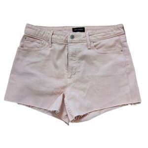 Free Assembly Cut Off Shorts Pink Women's Size 10‎ Denim